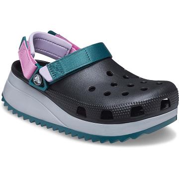 Zuecos Crocs Classic Hiker Mujer Negros | Mexico 0088PJJQ